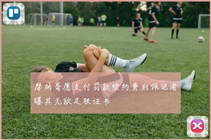 摩纳哥愿支付罚款续约费利佩记者曝其无欧足联证书